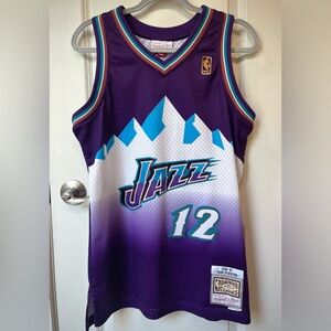 John Stockton Utah Jazz Jersey (Hardwood Classics Mitchell & Ness Size Medium)